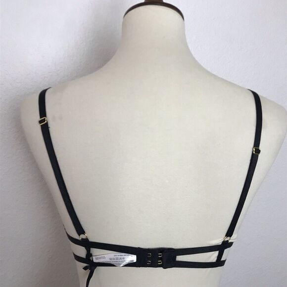 Hustler Lingerie Push Up Bra Floral Embroidered Underwire - Picture 6 of 8